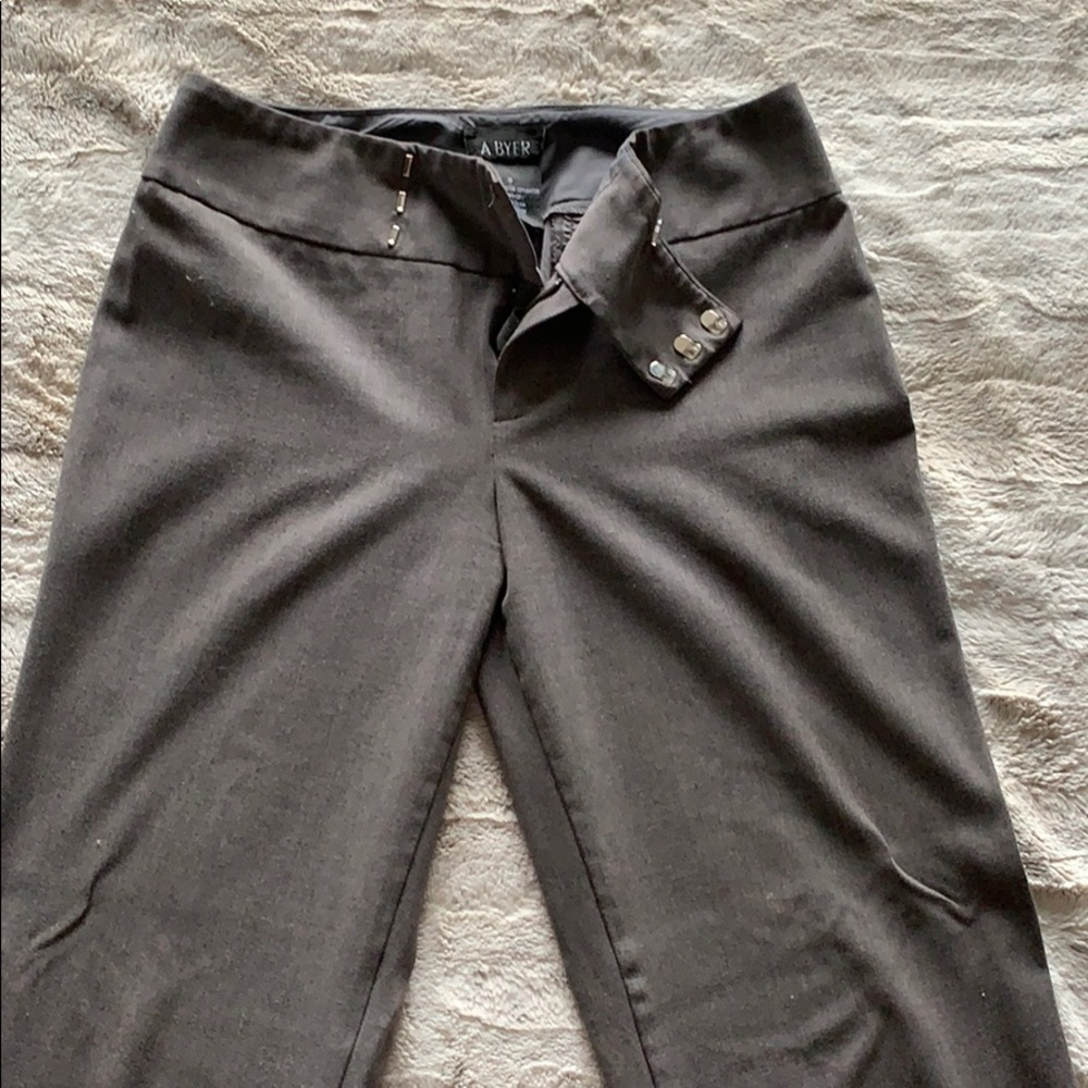 Gray dress pants